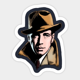 Humphrey Bogart Sticker